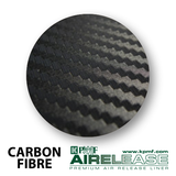 black carbon fibre film kpmf air release vinyl