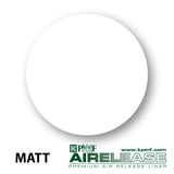 matt white film kpmf air release vinyl