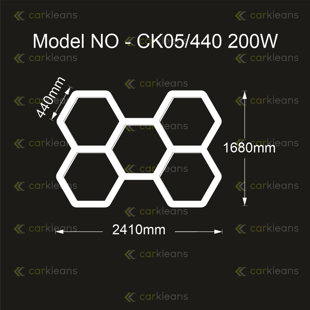 5 Grid Hex Light System