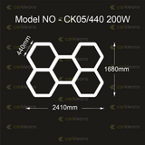 5 Grid Hex Light System