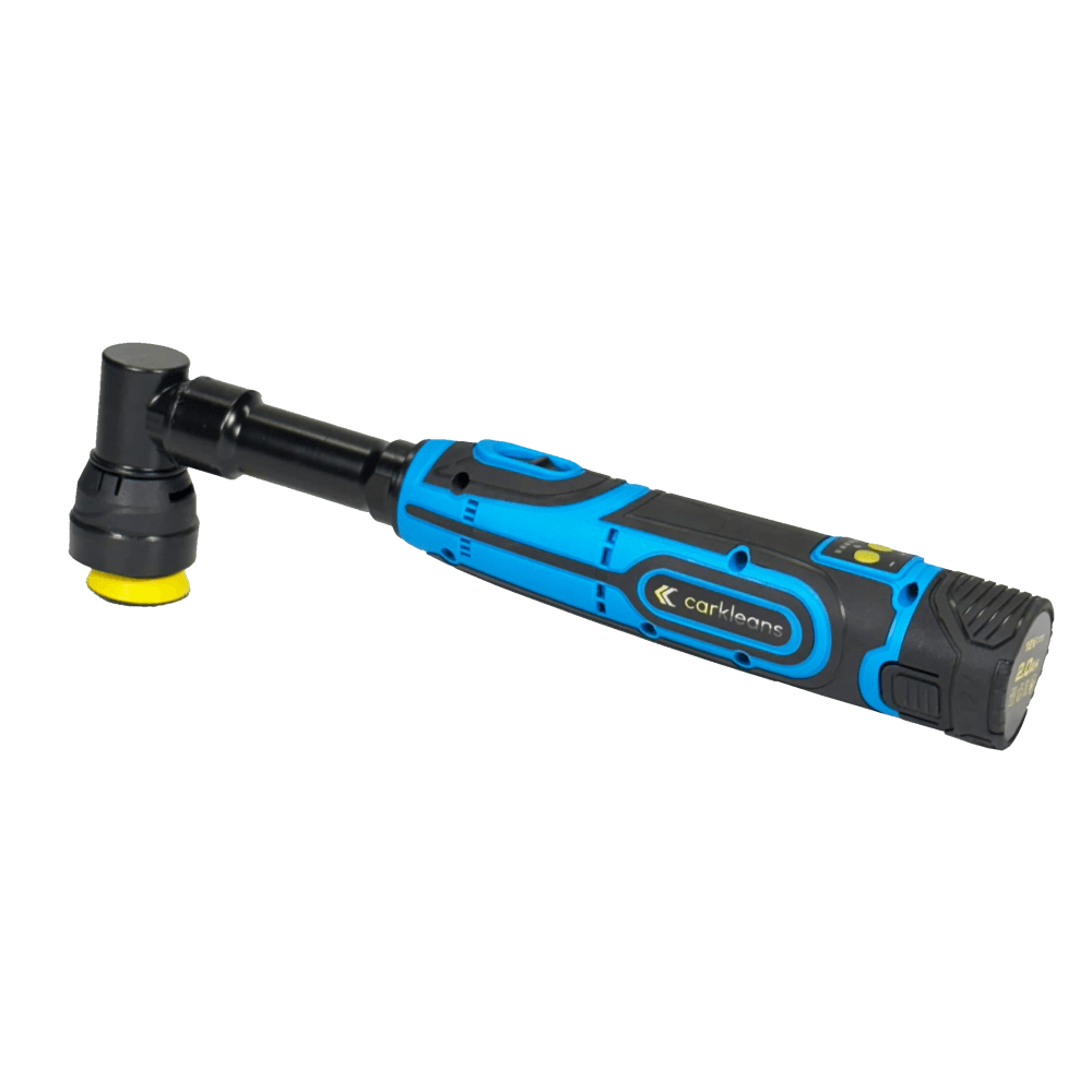 CarKleans CK-Mini Pro – Cordless Micro Dual Action Polisher | 1.5” & 3” Heads | 12V 2.0Ah