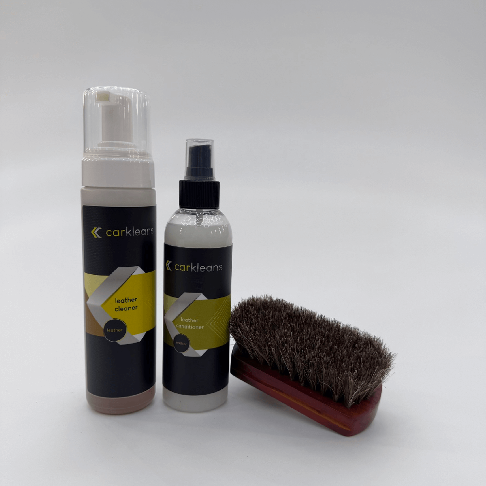 CarKleans - Leather Cleaner & Leather Conditioner Kit
