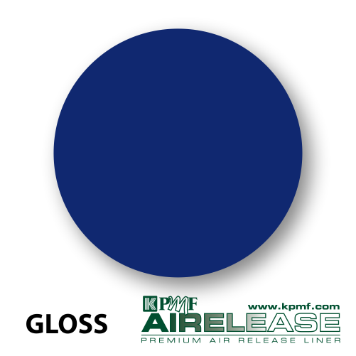 gloss ultra marine blue film kpmf air release vinyl